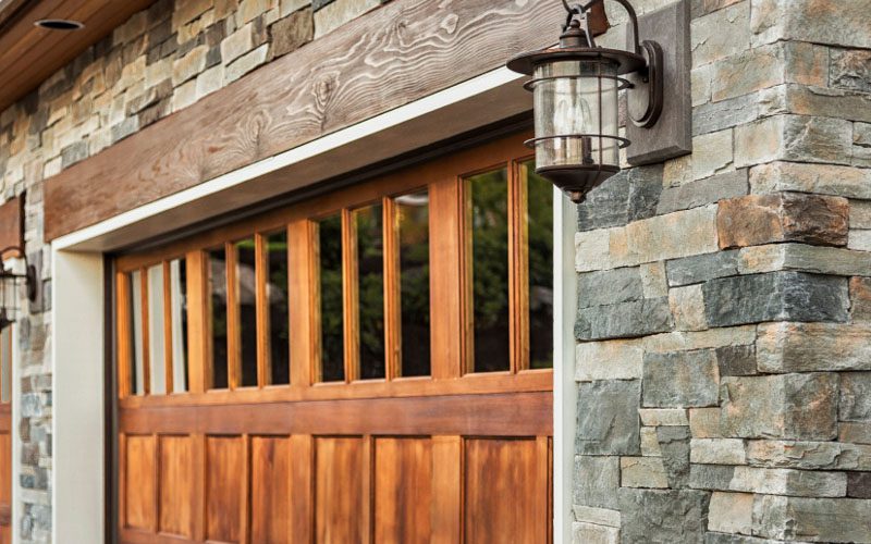 Residential garage doors