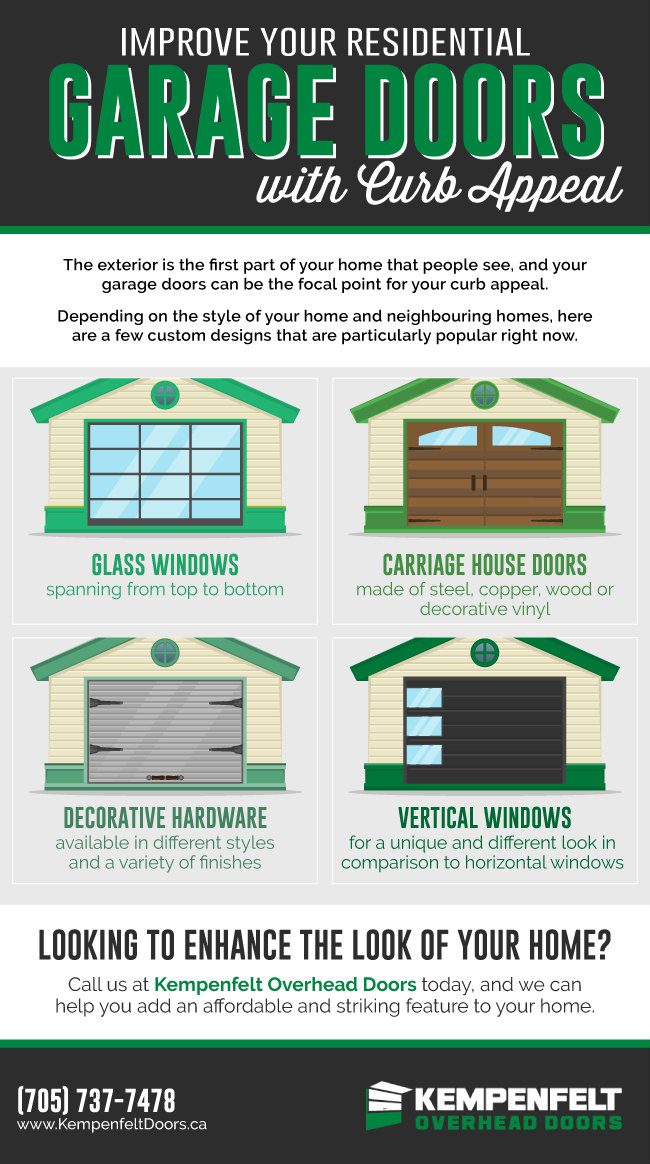 Improve Curb Appeal with New Residential Garage Doors